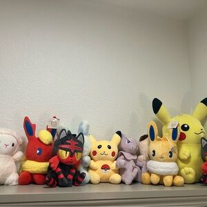 Pokemon Plush Toy Set